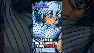 All Units Coming in 10.5 Anime Vanguards Winter Update #shorts #animevanguards #roblox #viral #games
