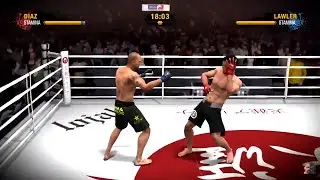 NICK DIAZ vs ROBBIE LAWLER 2 2K20 | EA MMA