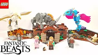 Lego Fantastic Beasts Newt&acute;s Case of Magical Creatures Building Review 75952
