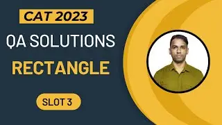 CAT 2023 Slot 3 | Rectangle | 2IIM Tamil CAT Prep | CAT 2024