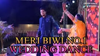Meri Biwi No. 1 Dance Cover || Bride & Groom || Wedding Dance || Easy Dance steps || Couple Dance |