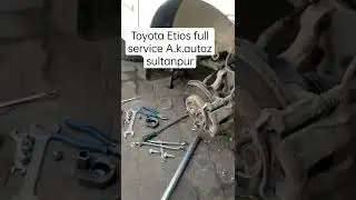 toyota Etios full service #toyota #service #fortuner #india #upwale