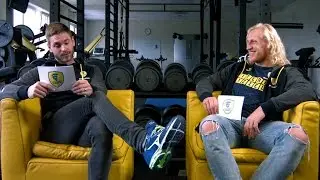 Teaser zum L&ouml;wen-Doppelpass mit Andreas Palicka und Mikael Appelgren