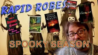 Rapid Robes SPOOKY SEASON! SPOILER FREE SCARY books by Blatty, Malfi, Jones, King, and Shelley!
