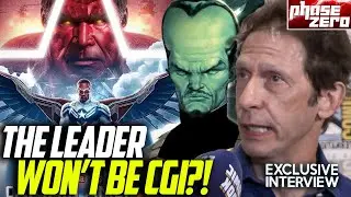 The Leader ISN'T CGI In Captain America Brave New World?! Tim Blake Nelson - Comic-Con 2024