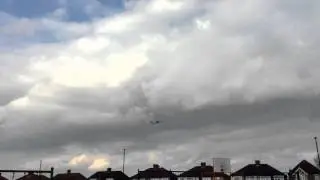 Easterly Departures from Southern Runway of London Heathrow Airport 26-02-16