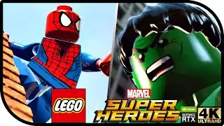 LEGO MARVEL Super Heroes Gameplay Walkthrough Part 1 - RTX 2080 SUPER 4K 60fps.