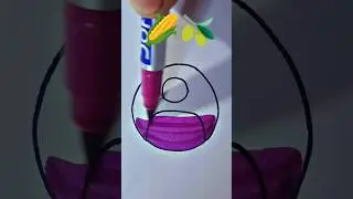 26million Satisfying creative art #trending #art #drawing #   painting#subscribe #video #shortvideo