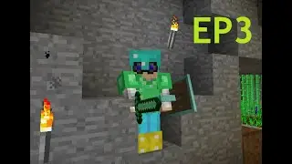 We go to the nether at stoneblock1! EP3 (modded minecraft) Stoneblock 3 is coming!