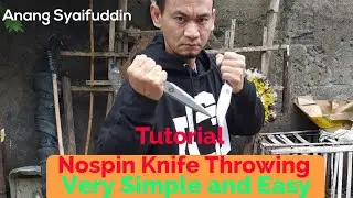 Tutorial : No spin knife Throwing very simple and easy.  keep it simple and stupid (KISS)