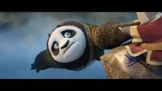 Kung fu panda 4 , Mr Ping and Lee , Boat ride and Po's vision