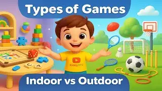 Learn Types of Games: Indoor Fun & Outdoor Sports for Kids