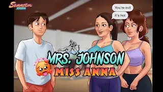 Mrs. Johnson and Anna Quest | Summertime saga Walkthrough part-9 || Summertime saga v20.16 Gameplay 