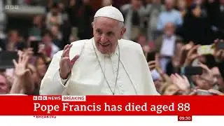 BBC News Special: The Death of Pope Francis (Opening) - 21st April 2025