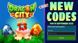 *New* Dragon City Codes 10 September 2025 || How To Redeem Code || Dragon City Gift Codes