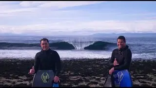 Biskit V8 // Risked It For A Biskit Number Two // Bodyboarding Slabs In Scotland