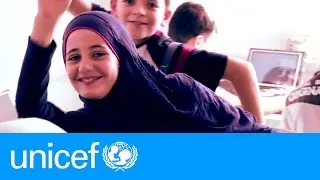 Lebanon: A tiny computer lets Syrian refugees learn | UNICEF