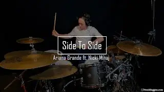 Side to Side - Ariana Grande ft. Nicki Minaj | Drum Cover by Yentl Doggen Drums