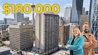 Downtown Calgary Condo for Only $180K | 1 Bed, 1 Bath with Amazing Perks!