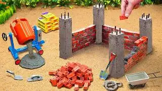 Lightning Disaster House On Fire   Diy Mini Bricks House Construction Science Project​  #100