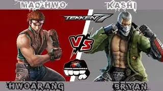 TEKKEN 7 Mad Hwo (Hwoarang) VS Kashi (Bryan)