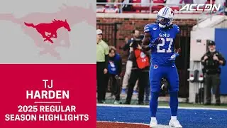 TJ Harden 2025 Regular Season Highlights | SMU Running Back