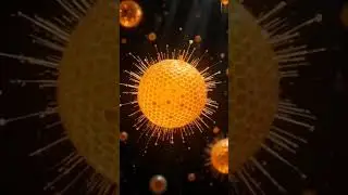 BLACK HOLE Destroys GLOWING HONEYCOMB (Sound is INSANE) 🌟🌀 #shorts #oddlysatisfying