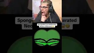 Neon saw more of SpongeBob in 10 seconds than Iggy Azalea has showed him in months🤣🤣 #glorb