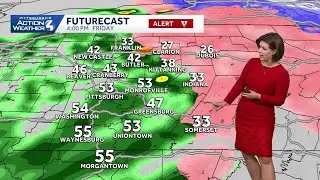 December 26 | Severe Weather Alert Day: Freezing rain continues northeast of Pittsburgh