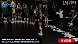 Orlando Valkyries vs. Indy Ignite | Team Highlights | Major League Volleyball | 01.22.26