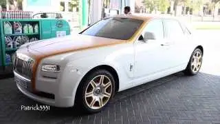 Rolls-Royce Ghost Don Casanova Edition in matte gold/white