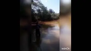 Pesca de Bagre YAQUE de 8 Libras en el r&iacute;o ACAE, vereda Simon Bolivar