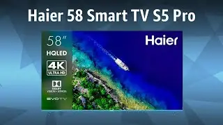 Телевизор Haier 58 Smart TV S5 Pro