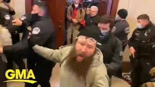 Legal consequences for rioters who breached US Capitol, Trump l GMA