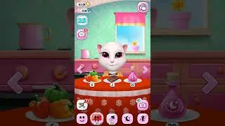 My Talking Angela Eating Chocolate Bar Part 2 #Shorts
