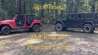 Adventure Awaits!  Witt Road and Fingerboard Road