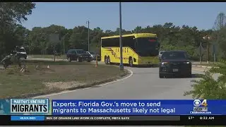 Experts: Florida governor's move to send migrants to Massachusetts was likely not legal