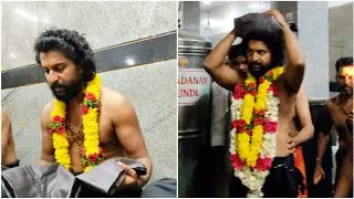 Natural Star Nanni Swamy Ayyappa Irumudi Pooja | Nanni Swamy Ayyappa Sabarimala yatra