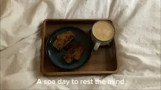A spa montage to relax