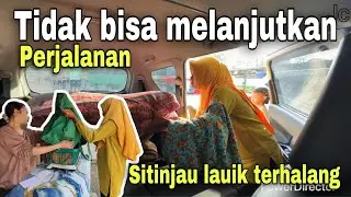 TIDAK BISA MELANJUKAN PERJALANAN⁉️ JALAN TERHALANG MOBIL TRUK BESAR
