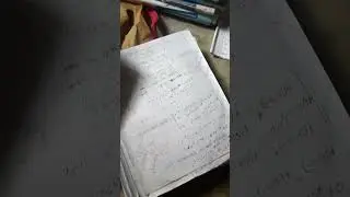 আমার M.Sc (math)নোট খাতা। CGPA  3.19পাইছি