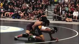 Lance Galarpe, 2018-2019 All-Island Wrestling Tournament Finals match vs FD, Gold medal win.