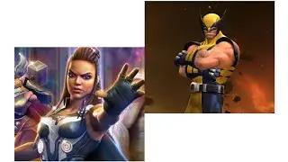 valkyrie VS/ wolverine ROL FIGHT #style #gameplay #games #gamingvideos #mcoc