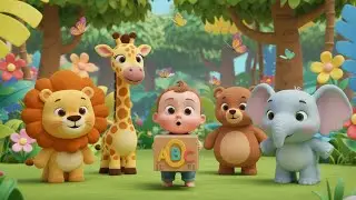 ABC Surprise Box with Animals Song for Kids | Learn Alphabet & Animal Sounds for Toddlers 🐶🦁🐷🎶
