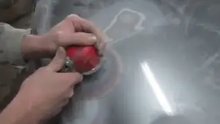 Расшлифовка сколов  эксцентриком 10мм ( Chicago Pneumatic 870)