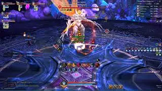 TERA EU - GVNM 2nd boss - warrior tank PoV (screen recording test)