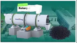 Rotary drum granulator for fertilizer making