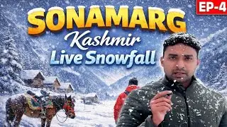 Live Snowfall 🌨️ Sonamarg kashmir|| 2026 snowfall Kashmir 
