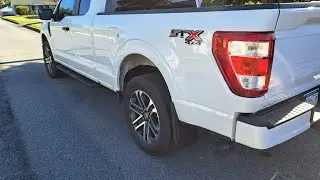 Car Show & Tell 21-24 Ford F150 Pt 1: Installing Ford accessory mudflaps on our new F150