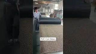 PVC coil mats,it can cut into car foot pads and door mats.#carmats #pvccoilmats